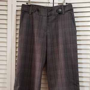 H&M wide leg capri pants size 6